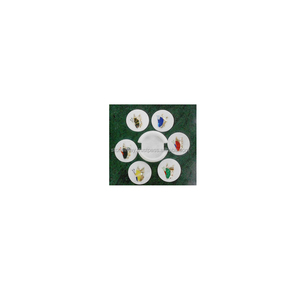 Marble Inlay Tea <b>Coaster</b> Beautiful High Quality <b>White</b> Marble Inlay Mother of Pearl Work <b>Coaster</b> for Keep on Glass and Hotels Use - Product Image 1