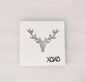 Posavasos de madera cortado con láser de árbol de Navidad inspirado en la naturaleza personalizado, Juego de 4 estilos clásicos para decoraciones de palés - Product Image 2