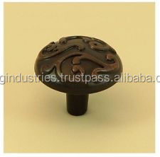 OMG Industries Bouton de tiroir en céramique citrouille moderne Poignée de meuble élégante pour commode Salle de bain Salon Armoires - Product Image 6