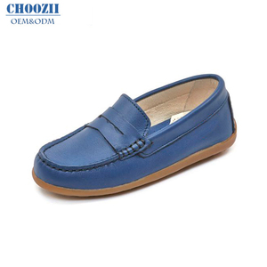 Vendita calda scarpe per bambini in pelle di qualità europa Casual Slip On mocassini scarpe per bambini per ragazzi - Product Image 2