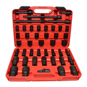 Best 1/2'' drive 43pcs impact socket tool set from Taiwan