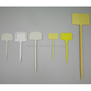 Étiquettes jaunes pour culture de plantes, plastique, jardinage, pièces - Product Image 6