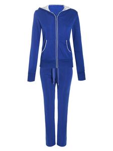 Survêtement personnalisé pour femmes, survêtement uni, vente en gros, vêtements de sport de Yoga, ensemble de survêtement pour femmes - Product Image 6