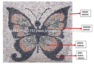 ที่ขายดีที่สุดธรรมชาติหินกรวดสีเขียวสำหรับสวนเตียง - Product Image 5