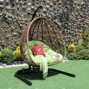 Hamac à œufs en rotin synthétique, mobilier de jardin moderne, haute qualité, nouveau design - Product Image 1