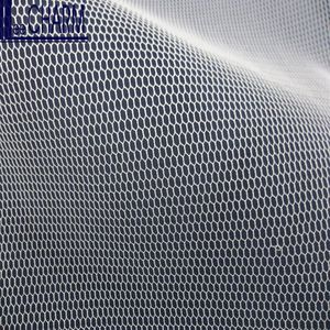 LCN601 50D 100% नायलॉन हेक्सागोनल जाल Crinoline कपड़े - Product Image 4