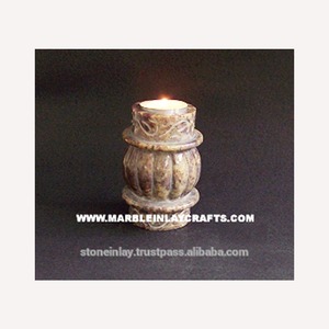 Stéatite Antique Bougie Lampe Décoratifs pour La Maison - Product Image 1