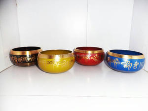 Bol sonore de méditation bouddhiste, prix bon marché, ensemble de bol de chant tibétain, utile pour la méditation Yoga et Rela - Product Image 3