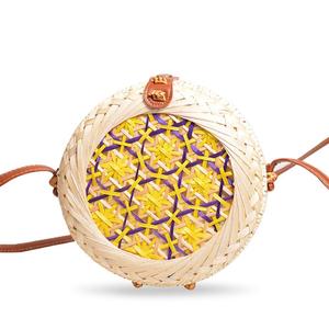 Piccola borsa Tote per le signore Hobo Rattan <span class=keywords><strong>paglia</strong></span> rettangolare con fodera di <span class=keywords><strong>lino</strong></span> di bambù 3-5 giorni di consegna borse categoria di prodotto - Product Image 1