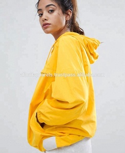 Anorak de nailon personalizado de fábrica, chaquetas cortavientos, abrigo a granel, Jersey barato, liso, transpirable, talla XL, bordado, decoración de algodón - Product Image 3