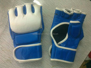 Gants d'entraînement d'arts martiaux et de boxe demi-mitaines et sac de boxe gants de sparring - Product Image 2