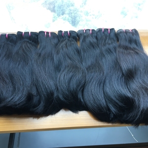 ผมคนแท้เวียดนามเรมี่ผ้าทอสองชั้นย้อมสีเข้ม - Product Image 2