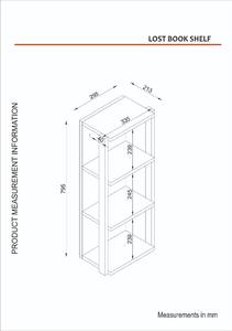 Étagère murale en bois de luxe exclusive Lost Modern Chipboard de Turkiye Best Seller - Product Image 6