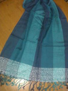 Viscopash ผ้าเรยอนถักผ้าพันคอ/ผ้าคลุมไหล่/ฮิญาบแบบปักลายสำหรับผู้ใหญ่ชุดกลางแจ้ง6ชิ้นปรับหัวได้ - Product Image 5