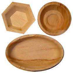Platos de Areca para servir de grado alimenticio/platos de Areca hechos a mano de alta calidad y precio competitivo - Product Image 2