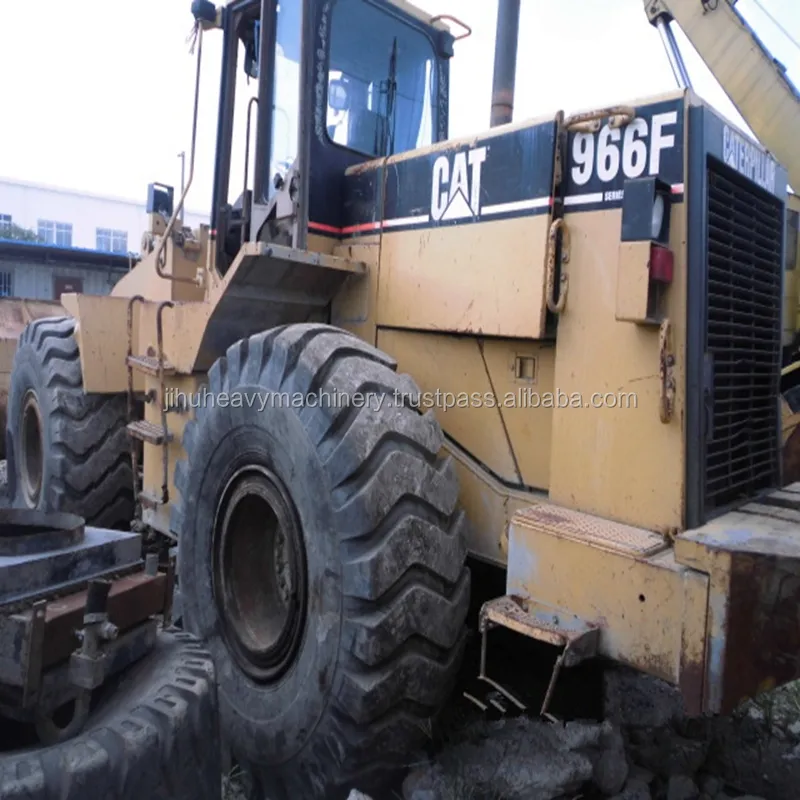 Nhật Bản Sử Dụng Caterpillar 966F Loader Máy Móc Xây Dựng Sử Dụng CAT Wheel Loader