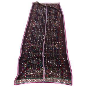 Wholesale vintage handmade embroidered gypsy rabari shawl rare tribal <b>woolen</b> <b>blanket</b> - Product Image 5