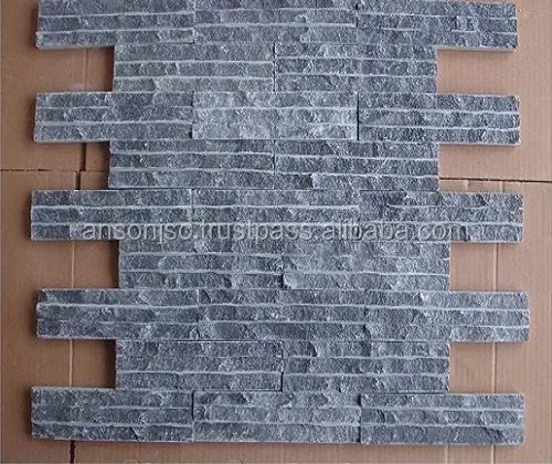 Настенное украшение-вьетнамская черная мраморная линия с резным покрытием (как JSC)