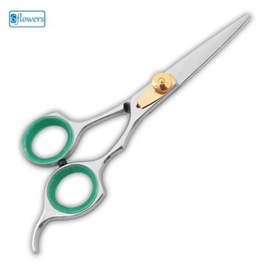 Ciseaux de barbier en acier inoxydable, bord convexe/biseel - Product Image 1