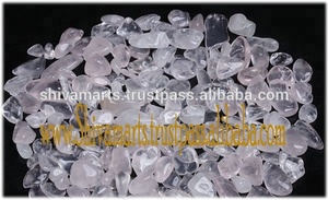 หินโรสควอตซ์ธรรมชาติที่สวยงามอัญมณีเหลี่ยมเพชรพลอยเงินขนาด9มม. เพชรธรรมชาติสีชมพู - Product Image 3