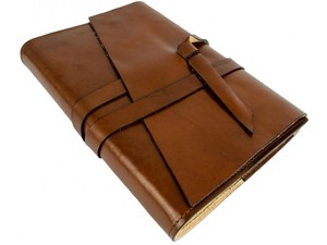Cuaderno con cubierta de cuero de estilo Vintage, Bloc de notas, diario, suministros escolares y de oficina - Product Image 5