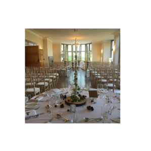 Elegant Rose Gold 5 Arm Table Candelabras Perfect Centerpiece <b>for</b> Weddings Events and <b>Home</b> Decor with Luxurious Touch - Product Image 5