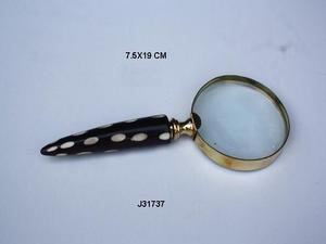 Lupa con mango acrílico de Color transparente, regalos de plástico para hombres para lectura de libros de periódicos y lentes de aumento para lectores - Product Image 3