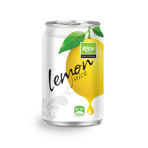 Bebida de Jugo de Limón Rita 330ml, Bebida Cítrica Enlatada, Proveedor Mayorista, Fabricante OEM ODM, Exportador de Marca Privada - Product Image 2