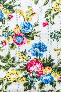 <b>Indian</b> Handmade printed <b>Quilt</b> Hand stitched Kantha <b>Quilt</b> - Product Image 2