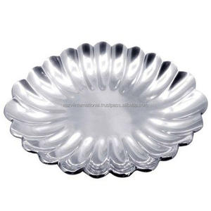 Gran oferta barata de alta calidad, cuenco de Metal de aluminio para aperitivos, vajilla sostenible de estilo de diseño moderno antiguo personalizado para regalos - Product Image 1