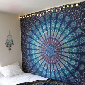 Indien en gros Double taille 100% coton mandala tenture murale tapisserie