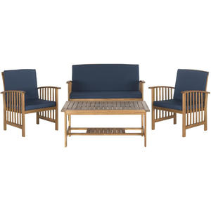 Conjunto de sofás de madera para exterior, colección de muebles de jardín - Product Image 4