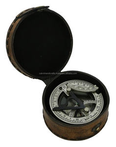 Shalinindia Solid Silver Sundial and <b>Compass</b> <b>Antique</b> Inspired Design <b>Compass</b> <b>Antique</b> Inspired Design CHCOM772 - Product Image 6