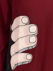 Camisetas estampadas para mujer, camiseta de diseño 2019 de manga larga, marca personalizada, Fondo de algodón 100%, informal, dibujos animados, cortas BD RLL - Product Image 5