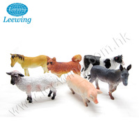 Juguete de plástico ecológico para granja, Animal