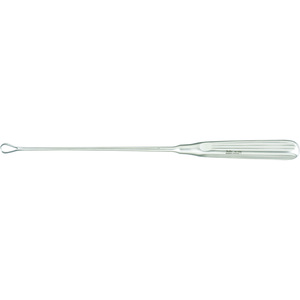 Curetas uterinas Sims 25cm Fig 1 A Fig 6 Instrumentos quirúrgicos Acero inoxidable Alemán Alta calidad Certificado CE Mahersi - Product Image 4