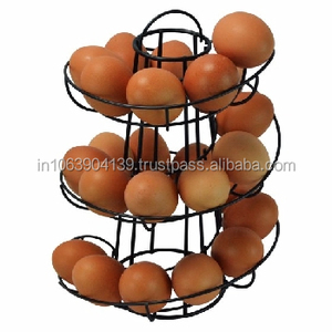 Présentoir à œufs en spirale support métallique, 2 couleurs, moderne - Product Image 2