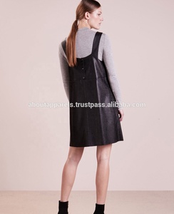 Vestido informal de piel de oveja auténtica a la moda de verano OEM personalizado recién llegado al por mayor - Product Image 6