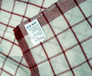 Mejor venta al por mayor de tela de microfibra por encargo impreso Waffle Toalla de cocina diseños personalizados bordados Textiles para el hogar OEM - Product Image 3