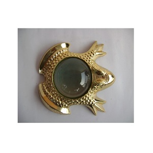 Wholesale Portable Dome Magnifying <b>Glass</b> Metallic Handle Vintage <b>Reading</b> Magnifier High Handheld Optical <b>Glass</b> in Low Price - Product Image 3