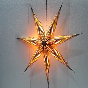 seven pointer paper star from india seven pointer christmas decorations glitter printed paper star lanterns seven pointer stars