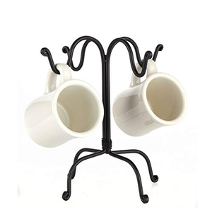 Metal Wire Cups Storage Drying <b>Holder</b> Coffee <b>Mug</b> Rack - Product Image 1