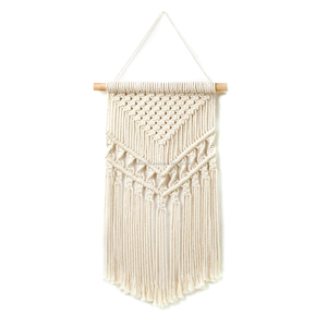 ตะขอแขวนผนังแบบศิลปะทำมือตะขอแขวนผนังสีฟ้าผ้าทอจากผู้จำหน่ายในอินเดีย - Product Image 2