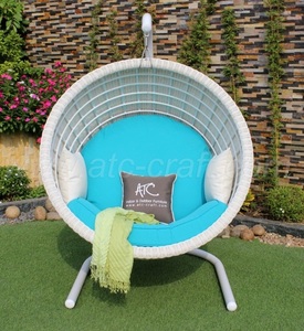 EAGLE COLLECTION Modèle de hamac en rotin synthétique moderne RAHM-011 Balançoire de jardin élégante pour l'extérieur Utilisation de la conception la plus chaude Matériau en métal - Product Image 1