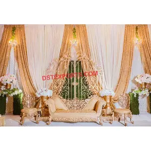 Fancy Backstage Frame Panels Wedding Stage Backdrop Fiber Panels Well Designed Fiber Frames For Weddings