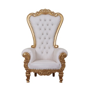 رخيصة الفاخرة عالية الخلفي واحدة الزفاف الكراسي الملكية تأجير ل فندق الأثاث الزفاف الأحداث - Product Image 1