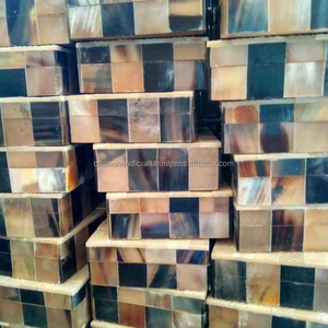 กล่องเครื่องประดับที่สวยงามฮอร์นและไม้ที่ทำด้วยมือกล่องเก็บเครื่องประดับ - Product Image 3