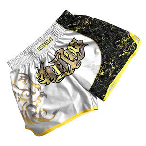 Pantalones cortos de boxeo para entrenamiento, Shorts transpirables para artes marciales, MMA, Muay Thai - Product Image 4