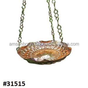 Garden <b>Decoration</b> Antique Copper <b>Bird</b> Bath With Iron Black Stand - Product Image 5
