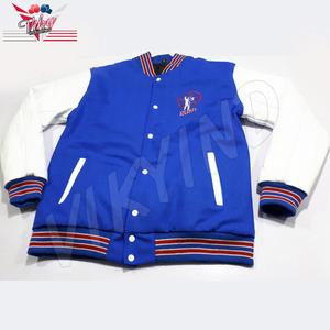 Chaqueta Letterman de alta calidad personalizada de chenilla bordada chaqueta de béisbol al por mayor chaqueta universitaria unisex - Product Image 3